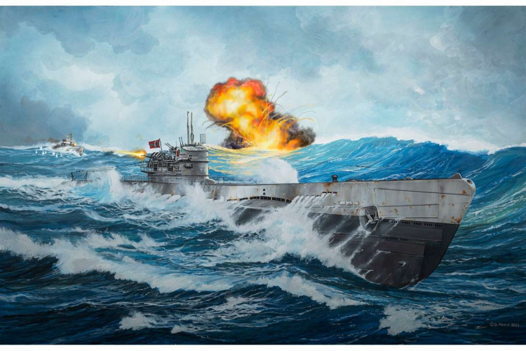 Revell German Submarine Type IX C/40 (U190) 1:144