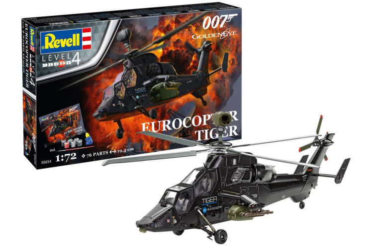 Revell James Bond \'Eurocopter Tiger\' 1:72 gift set