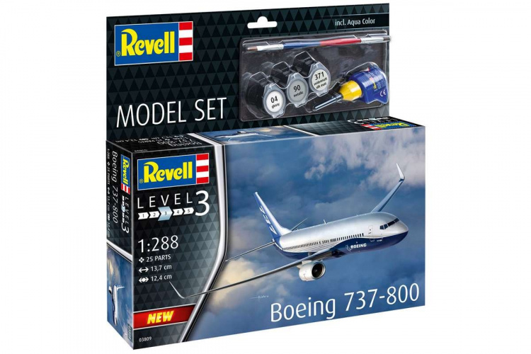 Revell Model Set Boeing 737-800 1:288