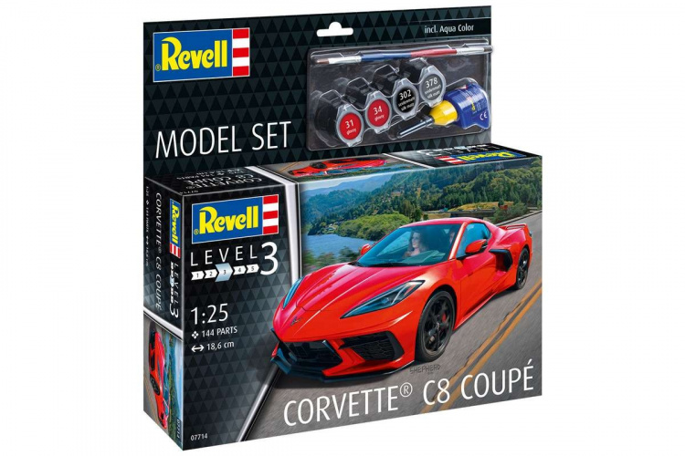 Revell Model Set Corvette C8 Coupé 1:24