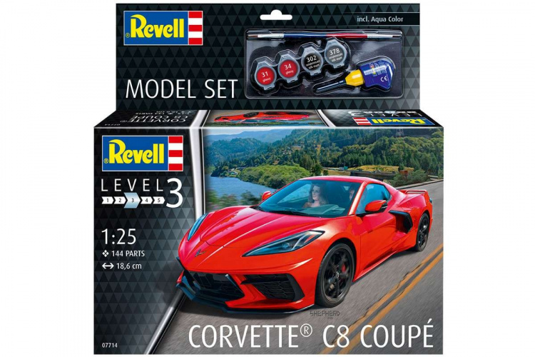 Revell Model Set Corvette C8 Coupé 1:24