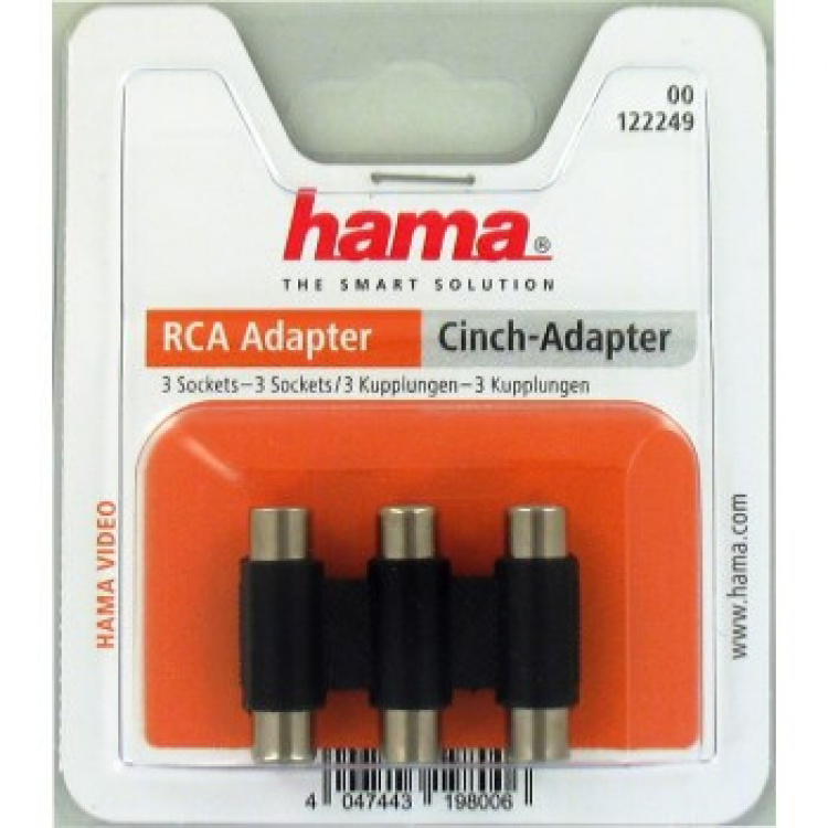 Hama Adapter 3 Phono-3 Phono Hun-Hun