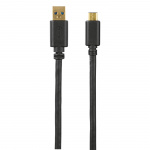 Hama USB 3.1 Kabel USB-C Han-USB-A 1,8m Guldbelagt TL