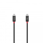 Hama Kabel USB-C USB4 Gen3 Sort 1 m Hama Kabel USB-C USB4 Gen3 Sort 1 m