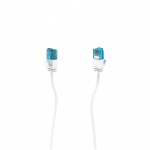 Hama Cable Network CAT6a Slim U/UTP 0.25m White