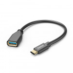 Hama Adapterkabel USB OTG USB-C til USB-A Sort
