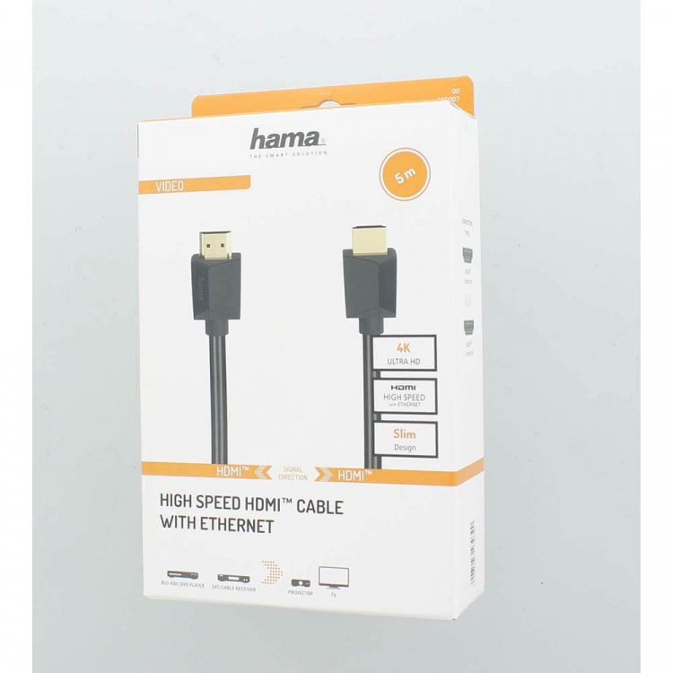 Hama HDMI Kabel High Speed 4K 18 Gbit/s 5.0m
