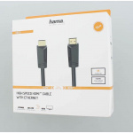 Hama HDMI Kabel High Speed 4K 18 Gbit/s 7.5m Guld Hama HDMI Kabel High Speed 4K 18 Gbit/s 7.5m Guld