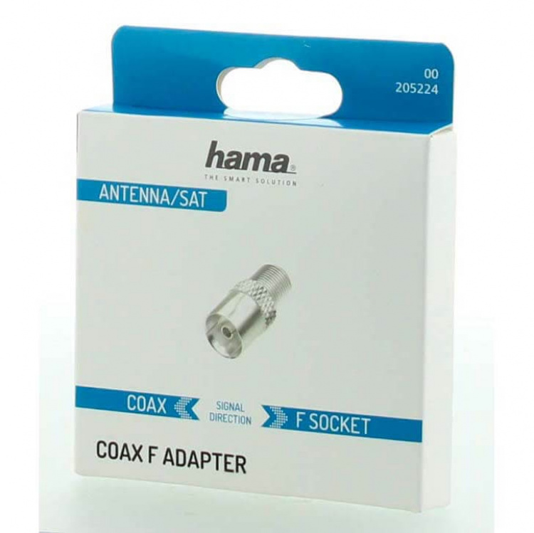 Hama SAT-modtager Adapter F-stik Hun - Coax Hun