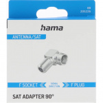 Hama Adapter satellitmodtager F-stik til F-stik