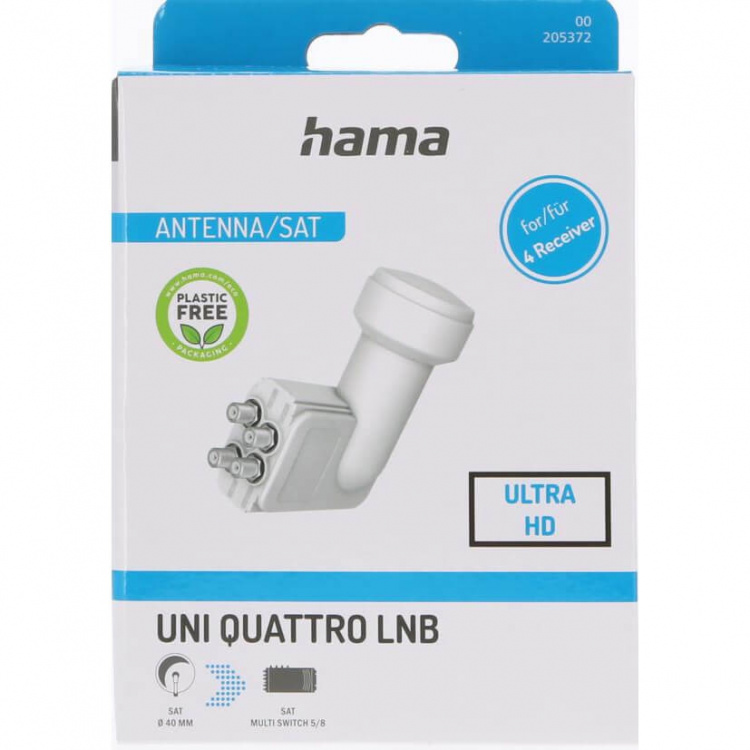 Hama Universal LNB Quattro Hvid