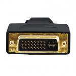 Hama Adapter DVI Han-VGA Hun Guldbelagt TL