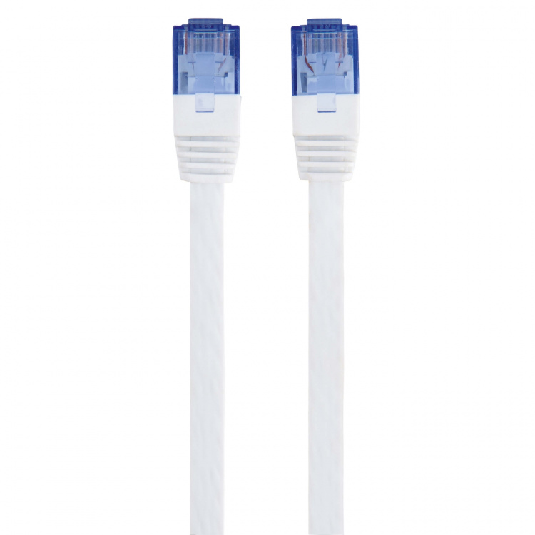 Hama Netværkskabel CAT6 UTP 10,0m Flad Hvid TL