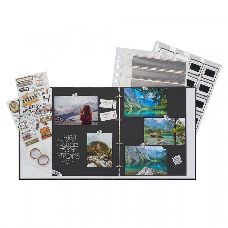 Hama Ringbind Negativer Sort