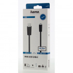 Hama Cable USB-Mini-B to USB-A USB 2.0 1.5m