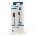 Hama Kabel Micro-USB 2.0 480 Mbit/s 1,5m Sort