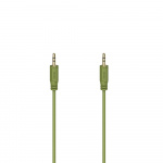 Hama Lydkabel Flexi-Slim 3,5mm-3,5mm Guld Grøn 0,75m