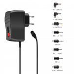 Hama Universal Omskiftelig Strømforsyningsenhed 1000mA 8 Adaptere Hama Universal Omskiftelig Strømforsyningsenhed 1000mA 8 Adaptere