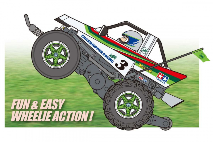 TAMIYA 1/10 R/C Comical Grasshopper (WR-02CB)
