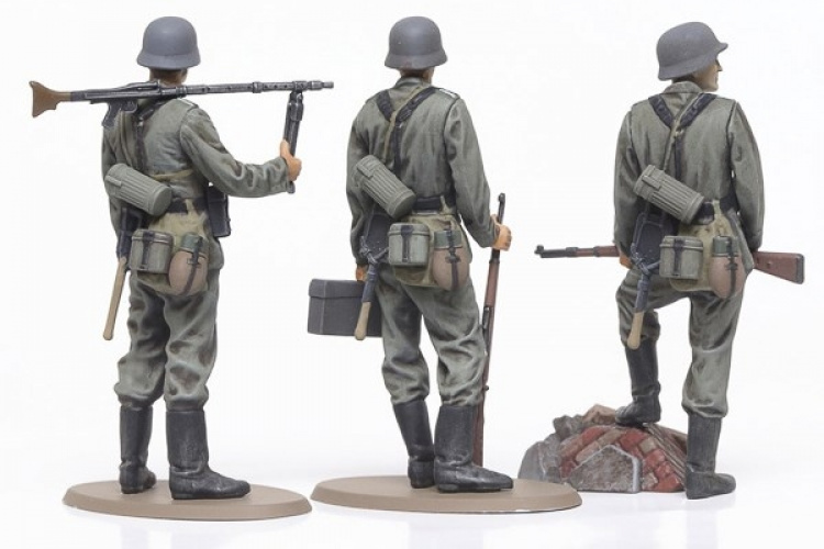 TAMIYA 1/48 WWII Wehrmacht Infantry Set TAMIYA 1/48 WWII Wehrmacht Infantry Set