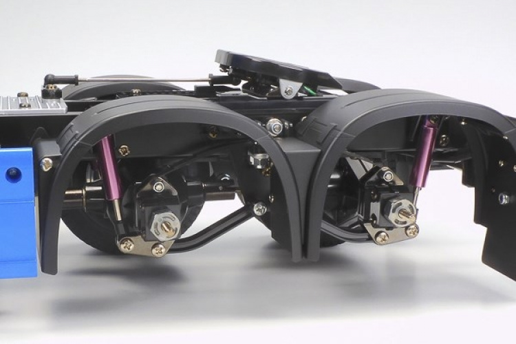 TAMIYA 1/14 Man TGX 26.540 6x4 XLX (Light Metallic Blue)