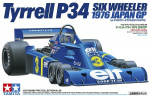 TAMIYA 1/20 Tyrrell P34 Six Wheeler 1976 Japan GP (w/PE)