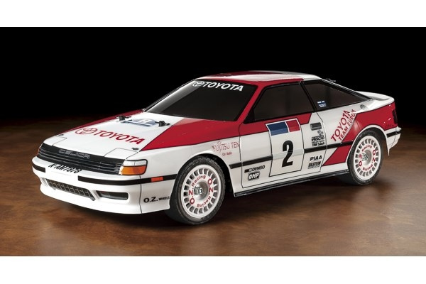 自動車 TAMIYA TOYOTA CELICA GT FOUR RALLY 1/10 Købe TAMIYA 1/10 R/C Toyota Celica GT-Four (ST165) (TT-02