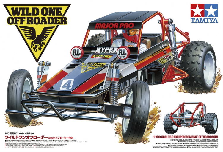 TAMIYA 1/10 R/C Wild One Off-Roader TAMIYA 1/10 R/C Wild One Off-Roader
