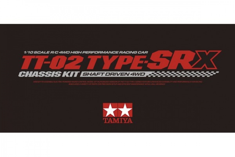 TAMIYA 1/10 R/C TT-02 Type-SRX Chassis Kit TAMIYA 1/10 R/C TT-02 Type-SRX Chassis Kit