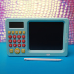 Maxlife MXWB-01 - Tegnebræt med lommeregner, blå Maxlife MXWB-01 - Tegnebræt med lommeregner, blå