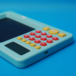 Maxlife MXWB-01 - Tegnebræt med lommeregner, blå Maxlife MXWB-01 - Tegnebræt med lommeregner, blå