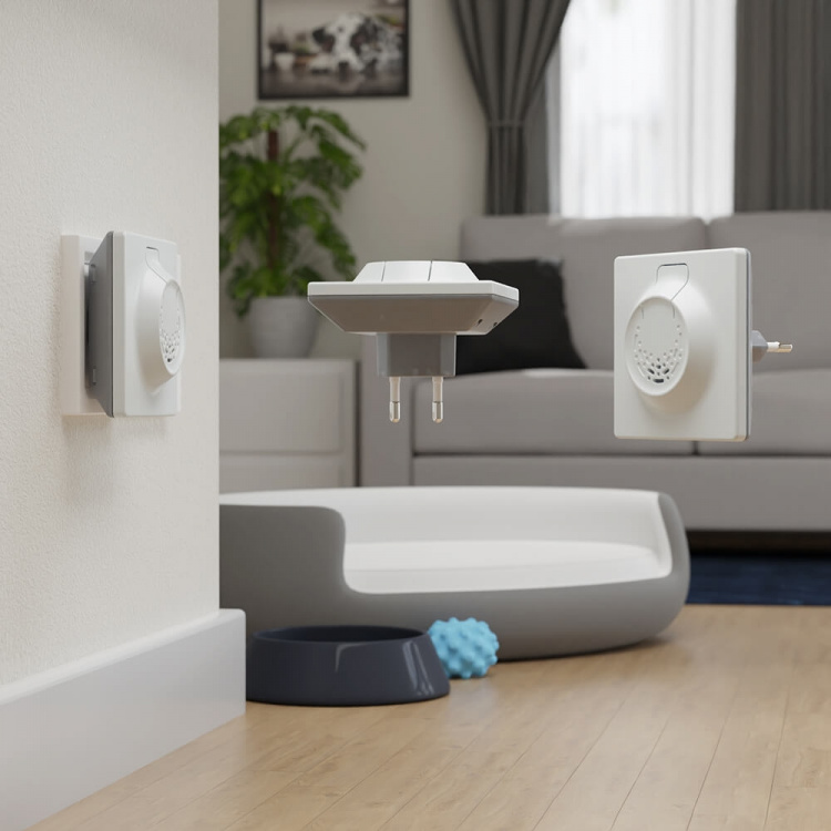 TICKLESS Mideafvisende Home Lysegrå