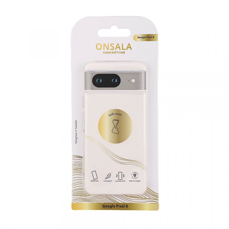 Onsala Mobilcover Google Pixel 8 - TPU Transparent