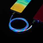 RICK&MORTY USB A til Lightning Light-Up 1,2m MFI Shock RICK&MORTY USB A til Lightning Light-Up 1,2m MFI Shock