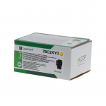 Lexmark Toner 78C2XY0 Gul Extra High Yield, Return