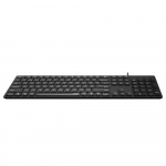 Rapoo Keyboard NK8020 USB-kablet Sort
