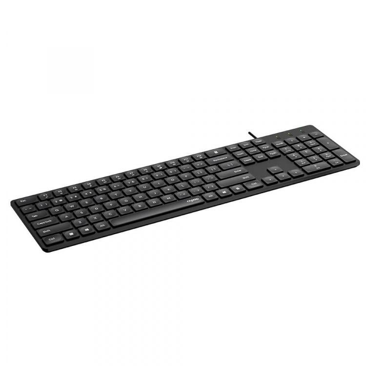 Rapoo Keyboard NK8020 USB-kablet Sort