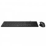Rapoo Keyboard/Mus Sæt NX8020 Kablet Sort Rapoo Keyboard/Mus Sæt NX8020 Kablet Sort