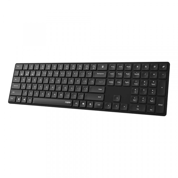Rapoo Keyboard E8020 Multi-Mode Trådløs Ultra-slim