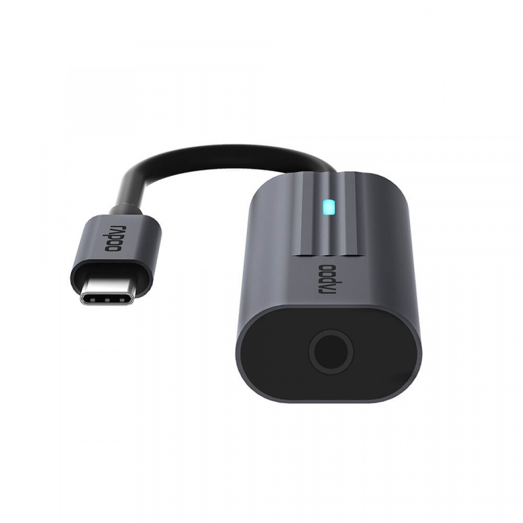 Rapoo Adapter USB-C UCA-1002 USB-C til 3.5mm Audio Rapoo Adapter USB-C UCA-1002 USB-C til 3.5mm Audio