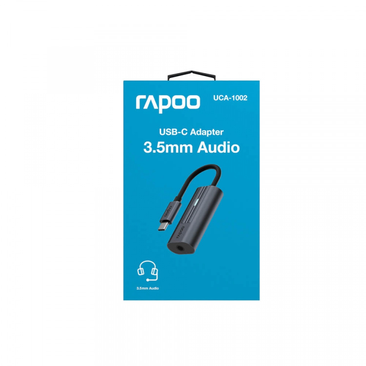 Rapoo Adapter USB-C UCA-1002 USB-C til 3.5mm Audio Rapoo Adapter USB-C UCA-1002 USB-C til 3.5mm Audio