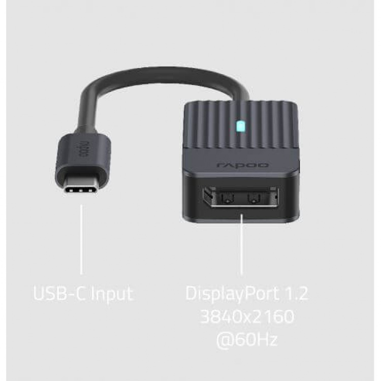 Rapoo Adapter USB-C UCA-1005 USB-C til DisplayPort