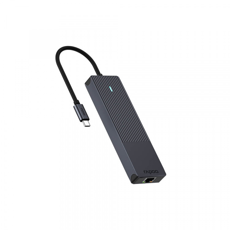 Rapoo Multiport USB-C UCM-2002 6-i-1 USB-C-Adapter