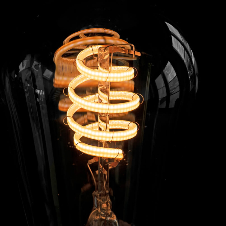 Hombli Smart Pære Glødetråd E27 ST64-Smokey CCT Hombli Smart Pære Glødetråd E27 ST64-Smokey CCT