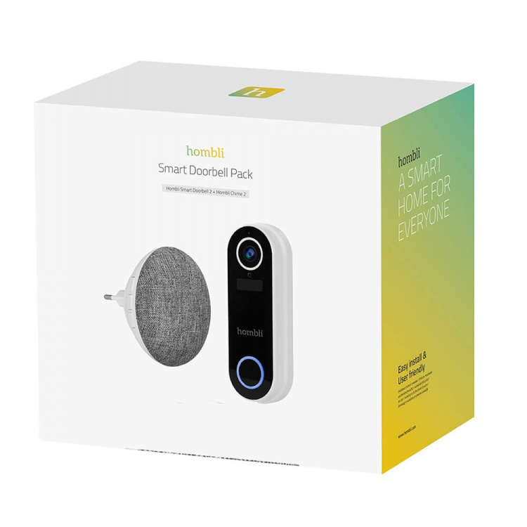 Hombli Smart Dörrklocka Pack Vit