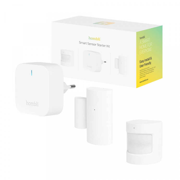 Hombli Smart Bluetooth Sensor Starter Kit Hvid Hombli Smart Bluetooth Sensor Starter Kit Hvid