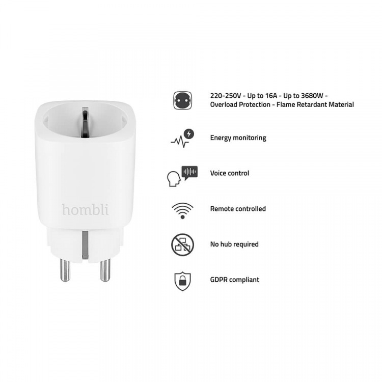 Hombli EU Smart Socket White