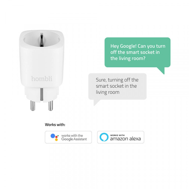 Hombli EU Smart Socket White