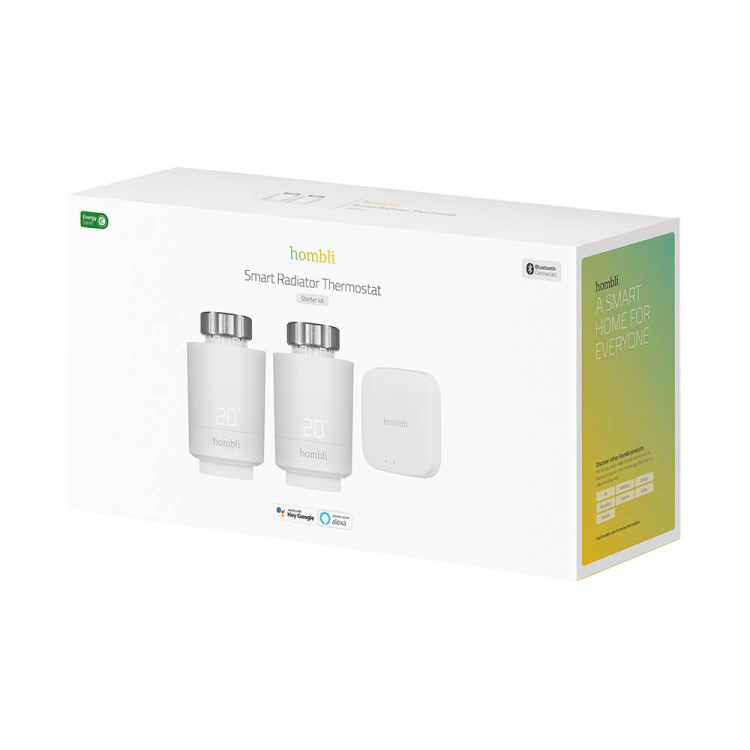 Hombli Smart Termostat Start Kit (2+BT Bridge) Hombli Smart Termostat Start Kit (2+BT Bridge)