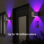 Hombli Outdoor Smart Light Wallmount RGB CCT White Hombli Outdoor Smart Light Wallmount RGB CCT White